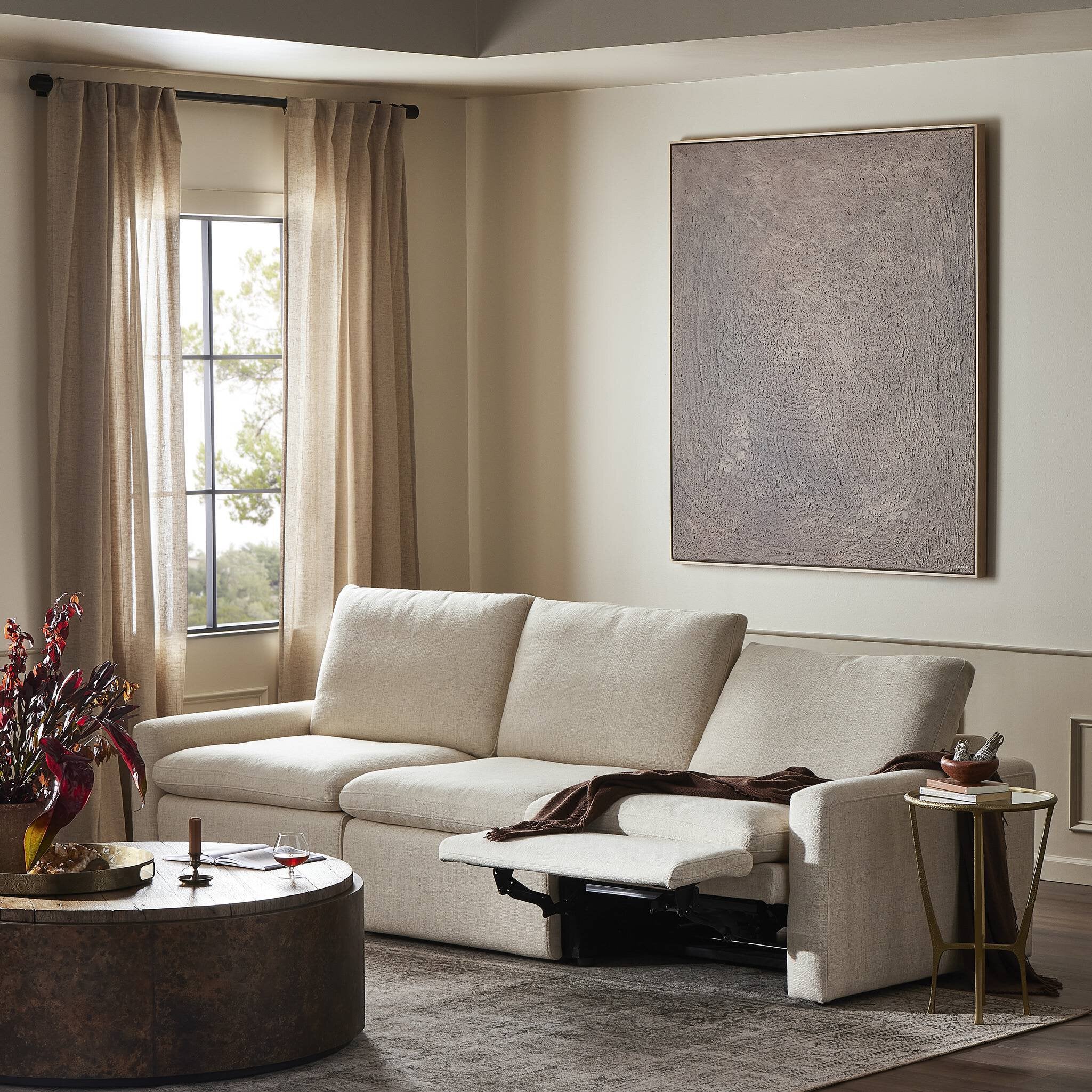 Tillery Power Recliner 3-Piece Sectional - Natural - Image 11