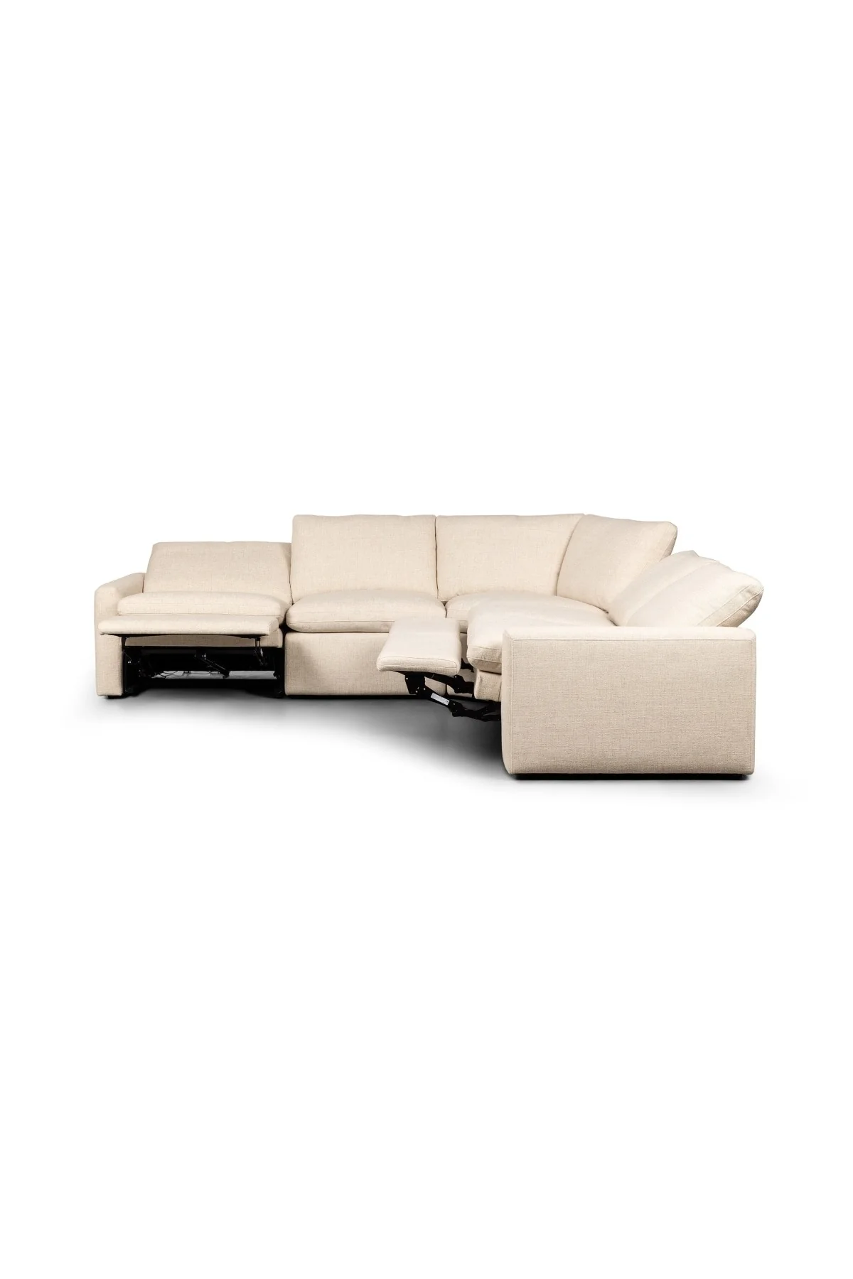 Tillery Power Recliner 5-Piece Sectional - Natural - Image 6