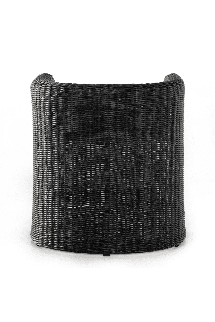 Tucson Outdoor Dining Chair - Coal - Image 5