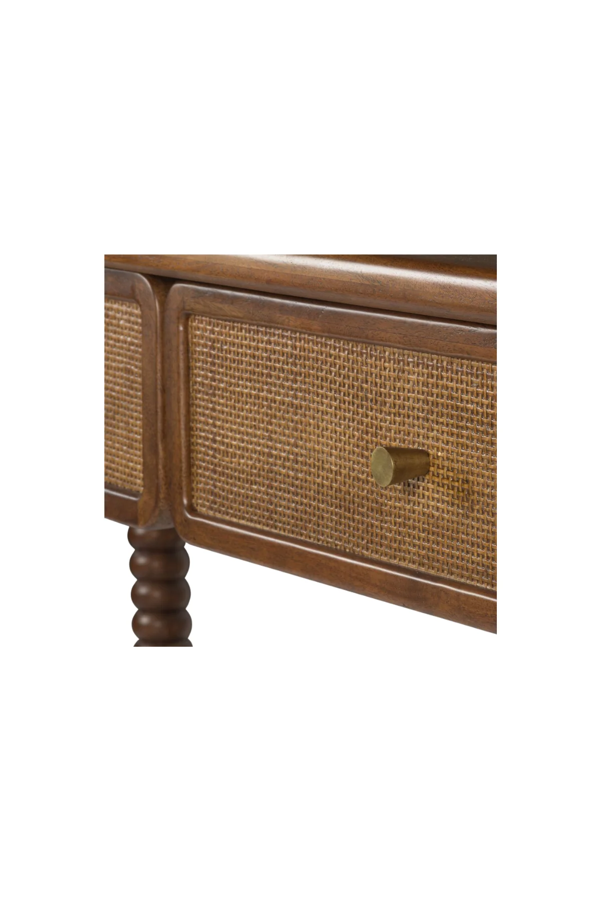 Twist Cane Solid Wood Desk - Image 8