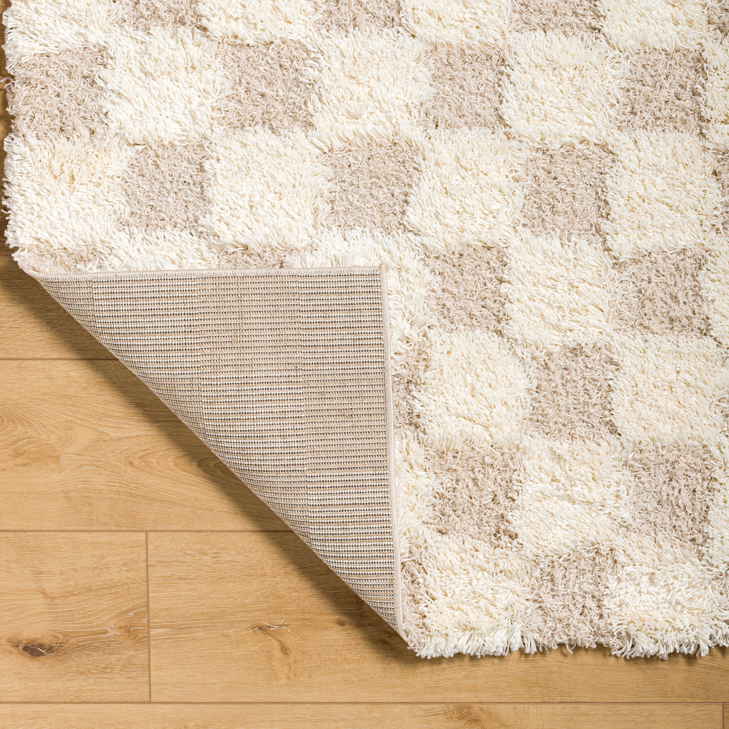 Urban Shag Machine Woven Rug - Beige - Image 5