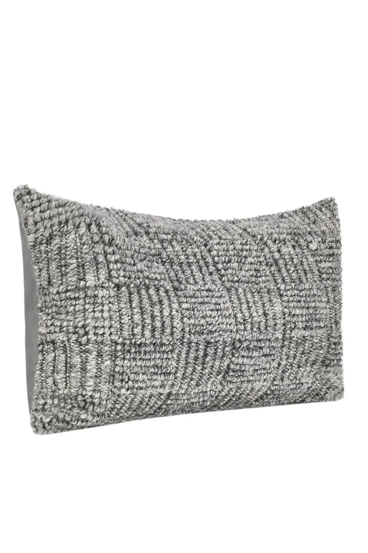Vico Performance Lumbar Pillow - Grey - 14"x26" - Set of 2 - Image 3