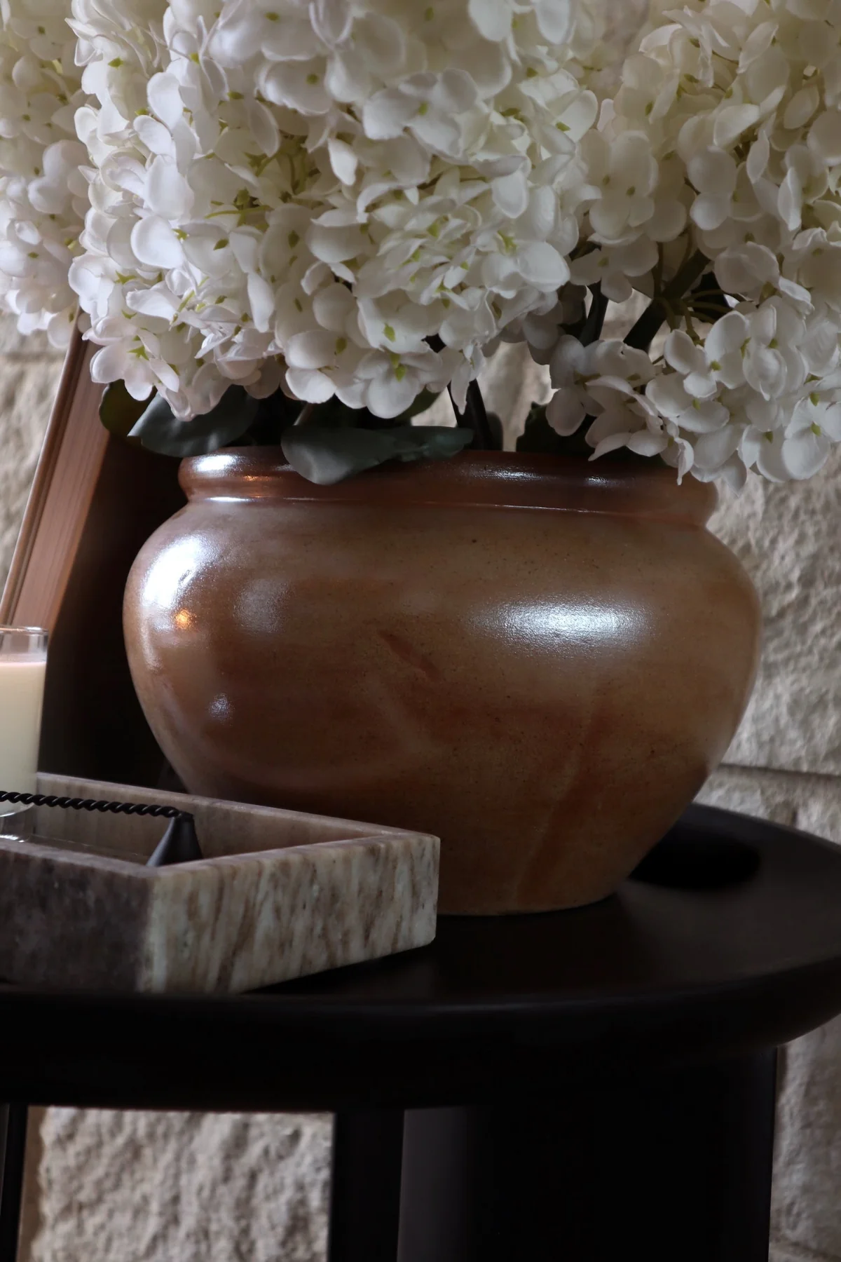 Vintage Ceramic French Vase - Image 2
