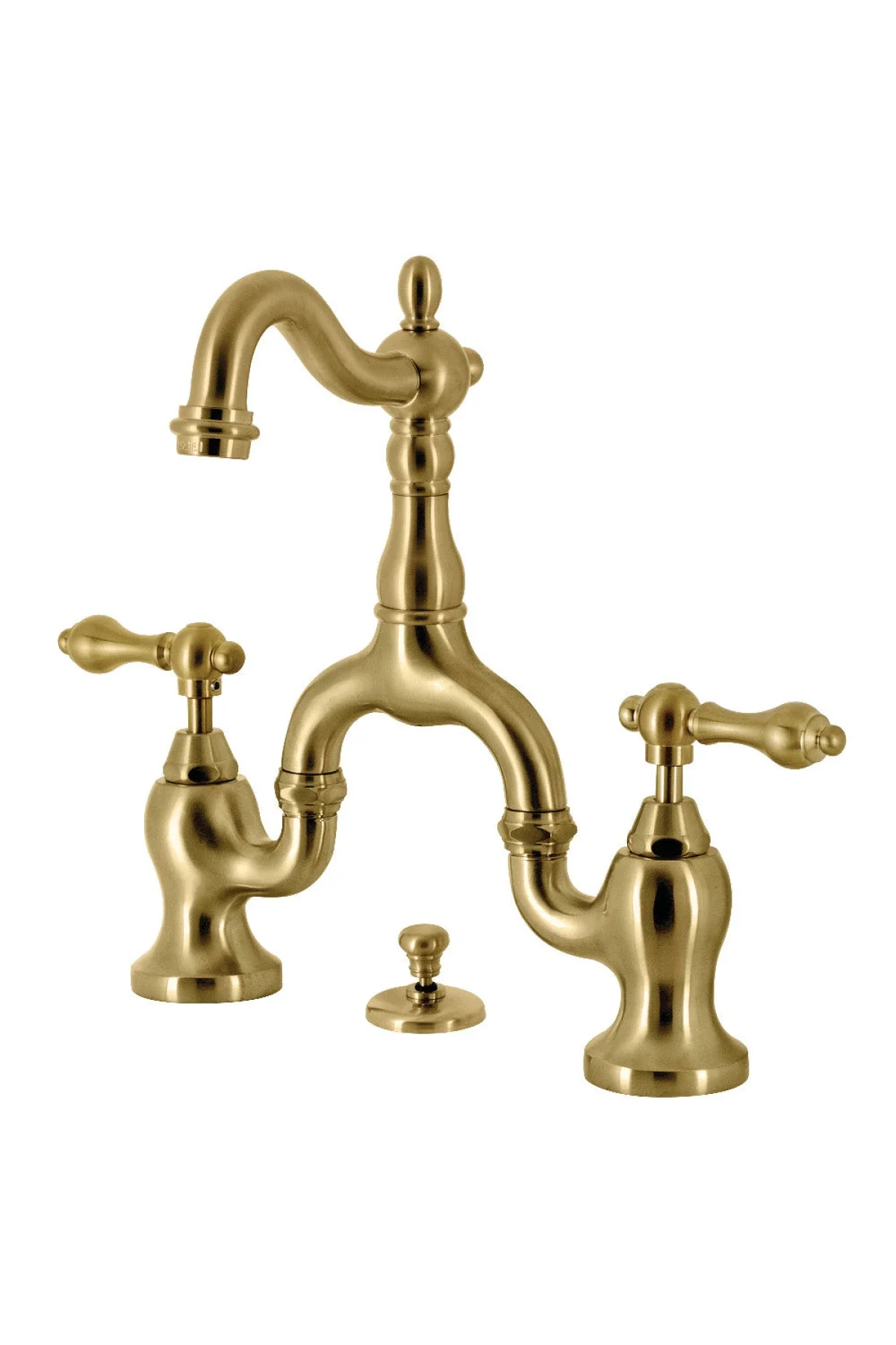 Vintage English Country Bridge Bathroom Faucet