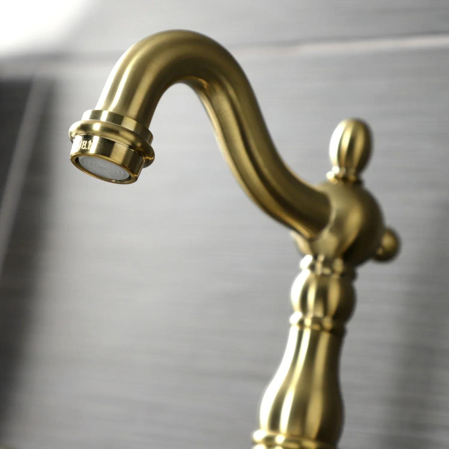 Vintage English Country Bridge Bathroom Faucet - Image 3