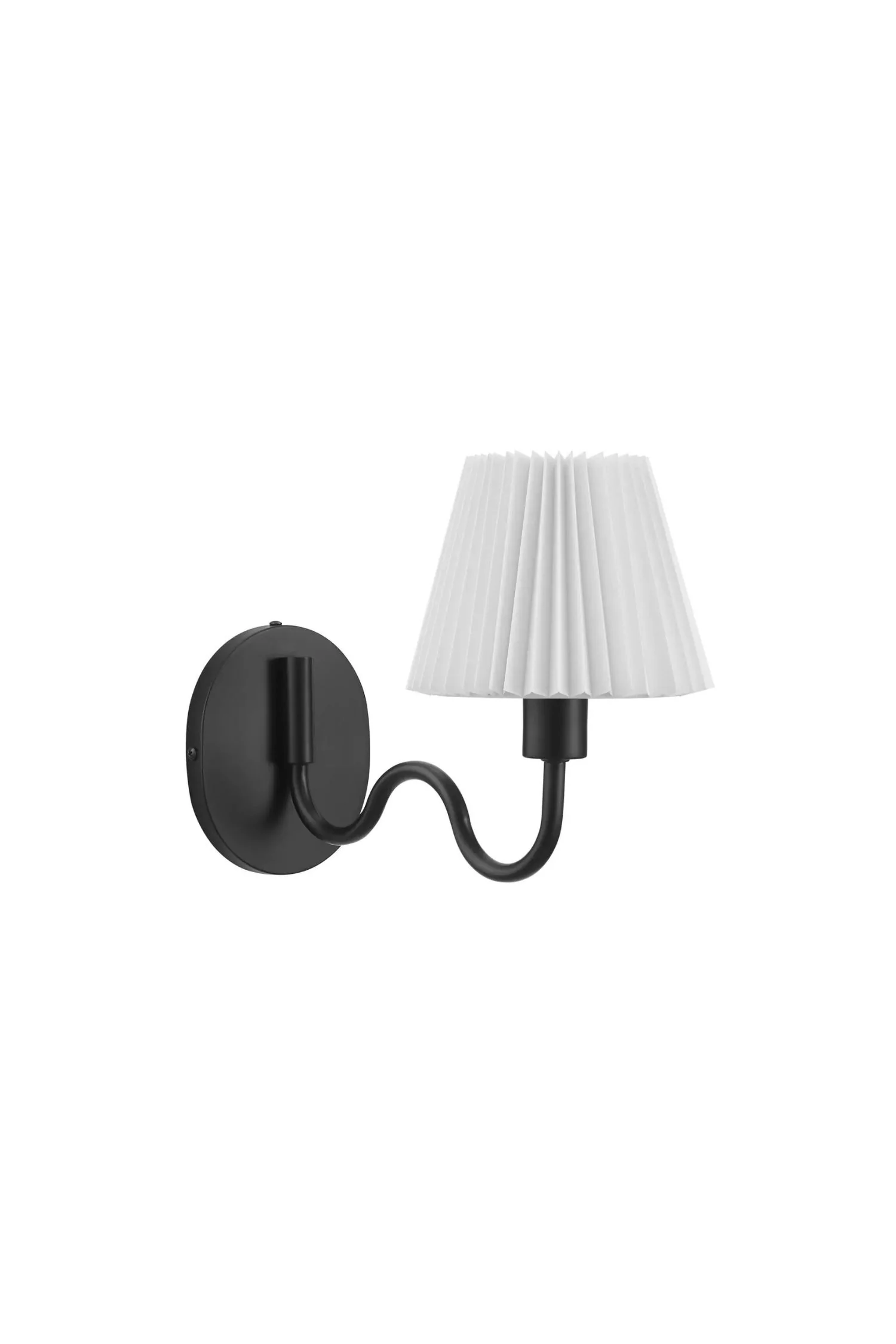 Wave Squiggle Arm Wall Sconce