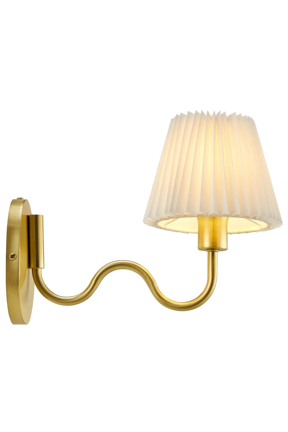 Wave Squiggle Arm Wall Sconce - Image 9