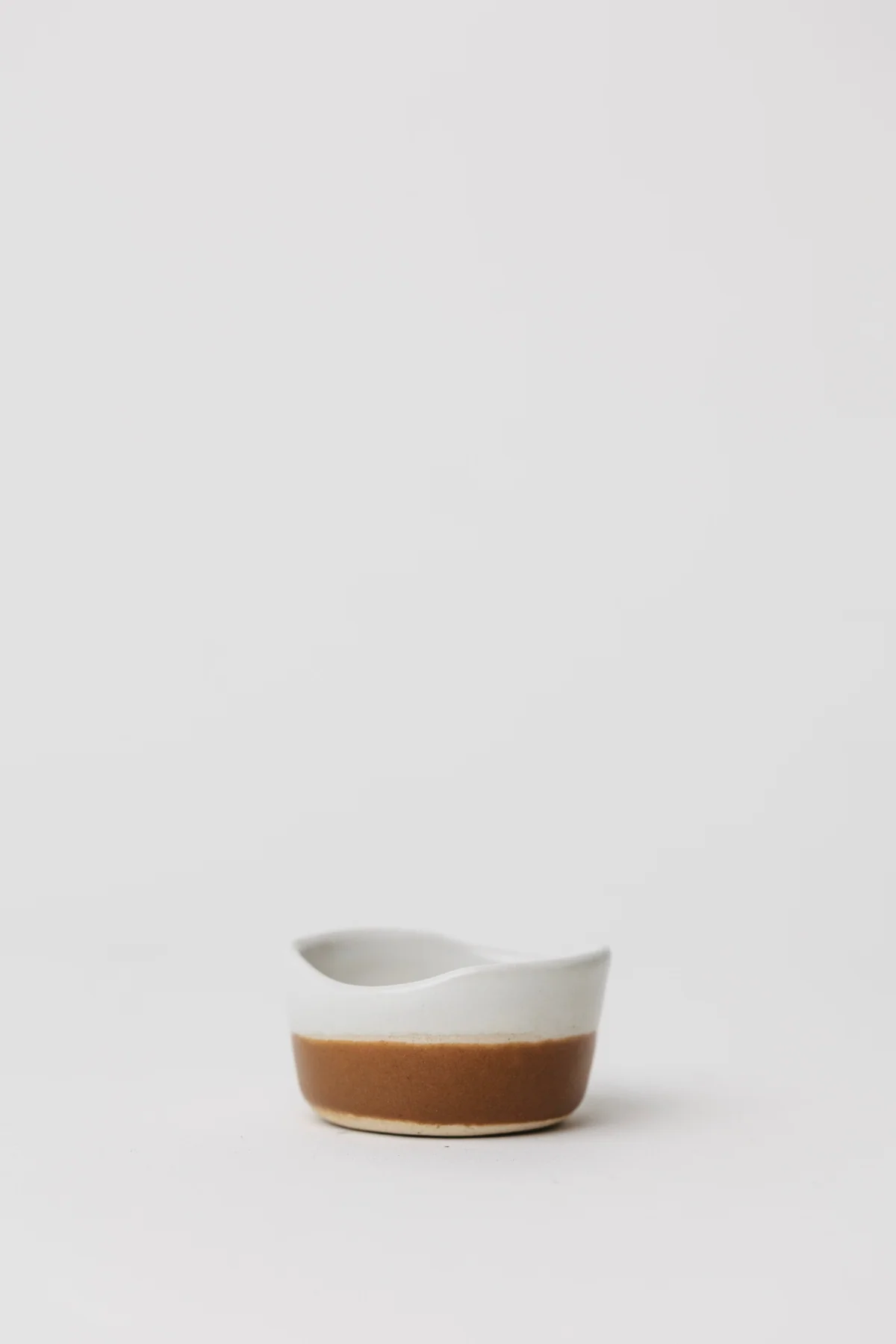 Waylon Pinch Bowl - Brown/White - Set of 4 - Image 3