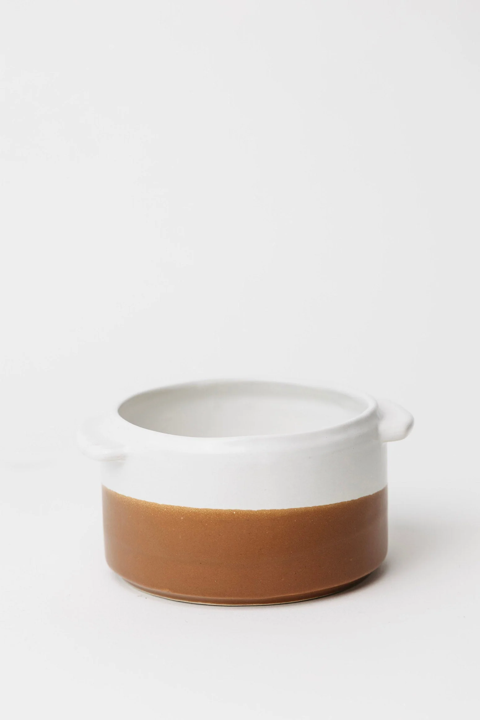 Waylon Soup Bowl - Brown/White - Set of 4 - Image 3
