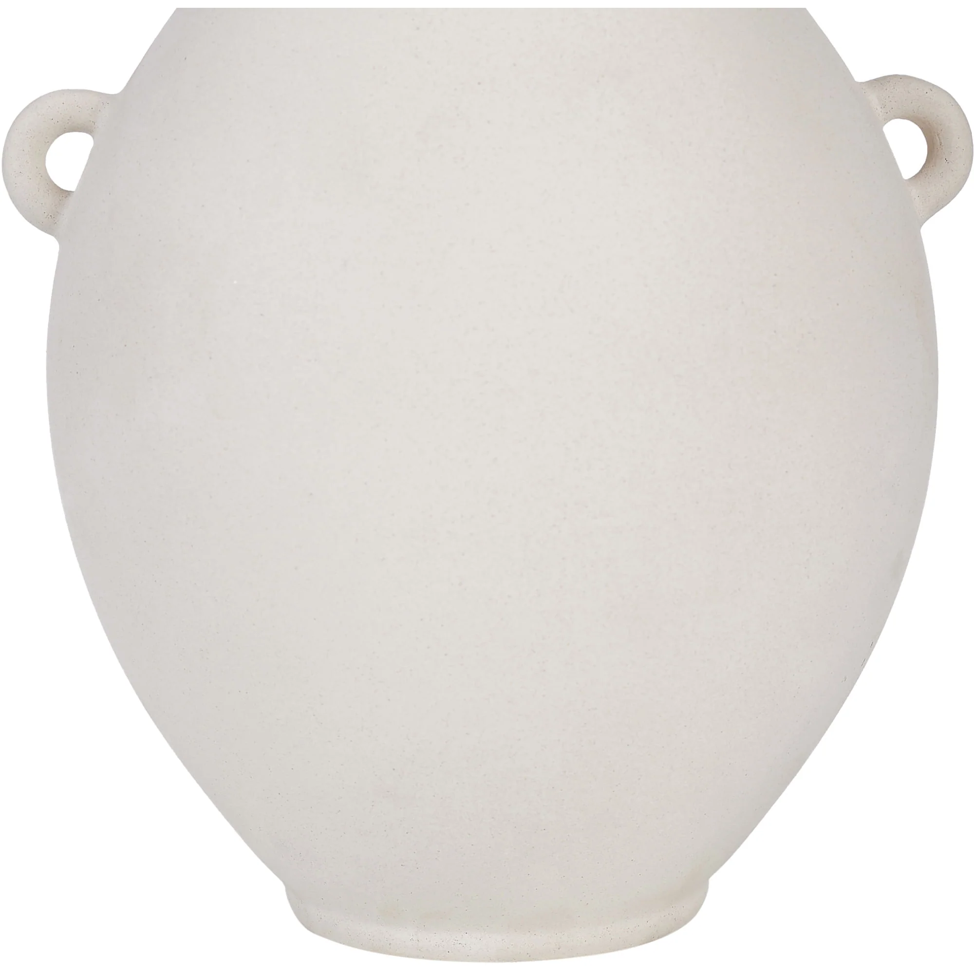 White Ceramic Stoneware Vase - Image 3