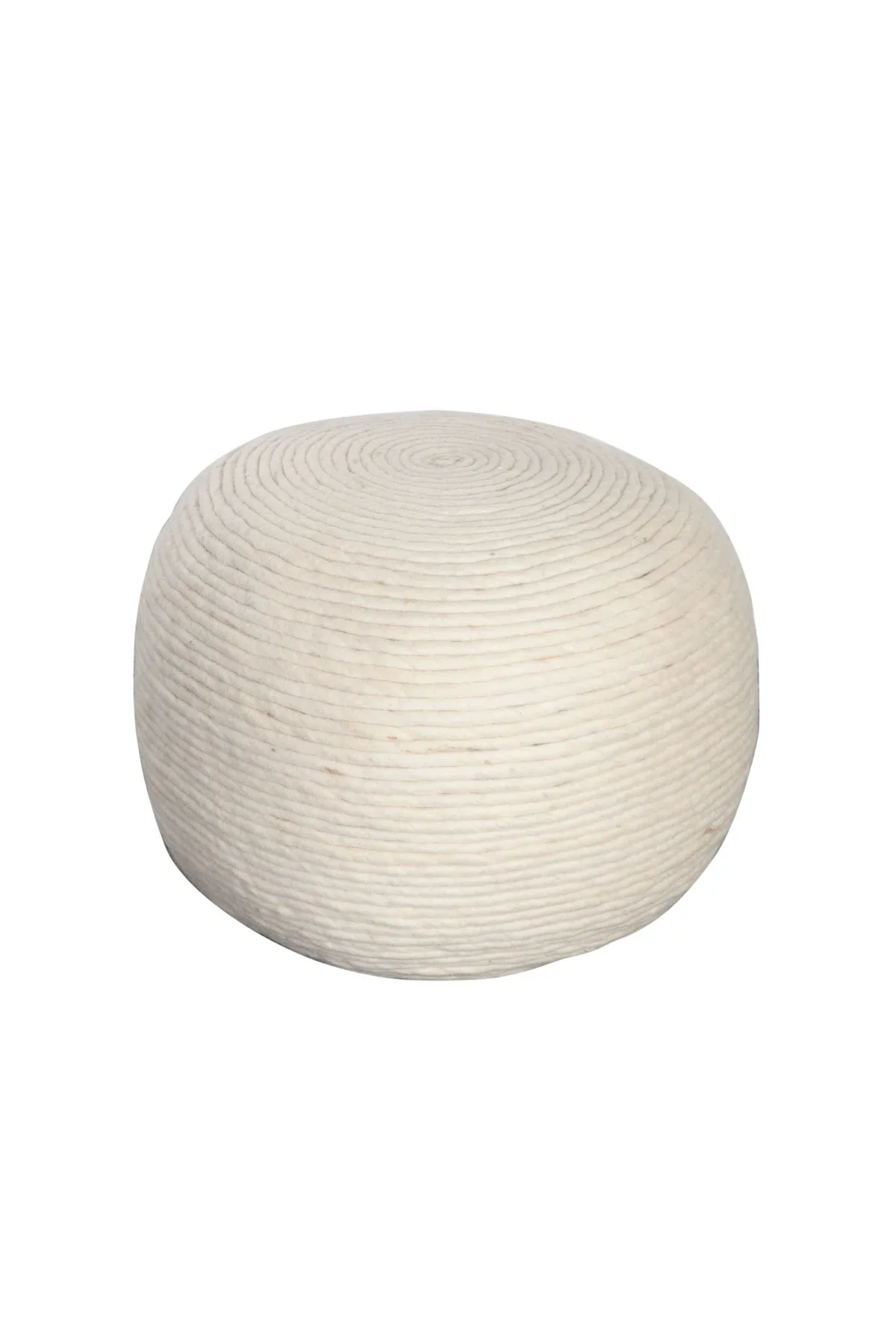 Wool Pouf