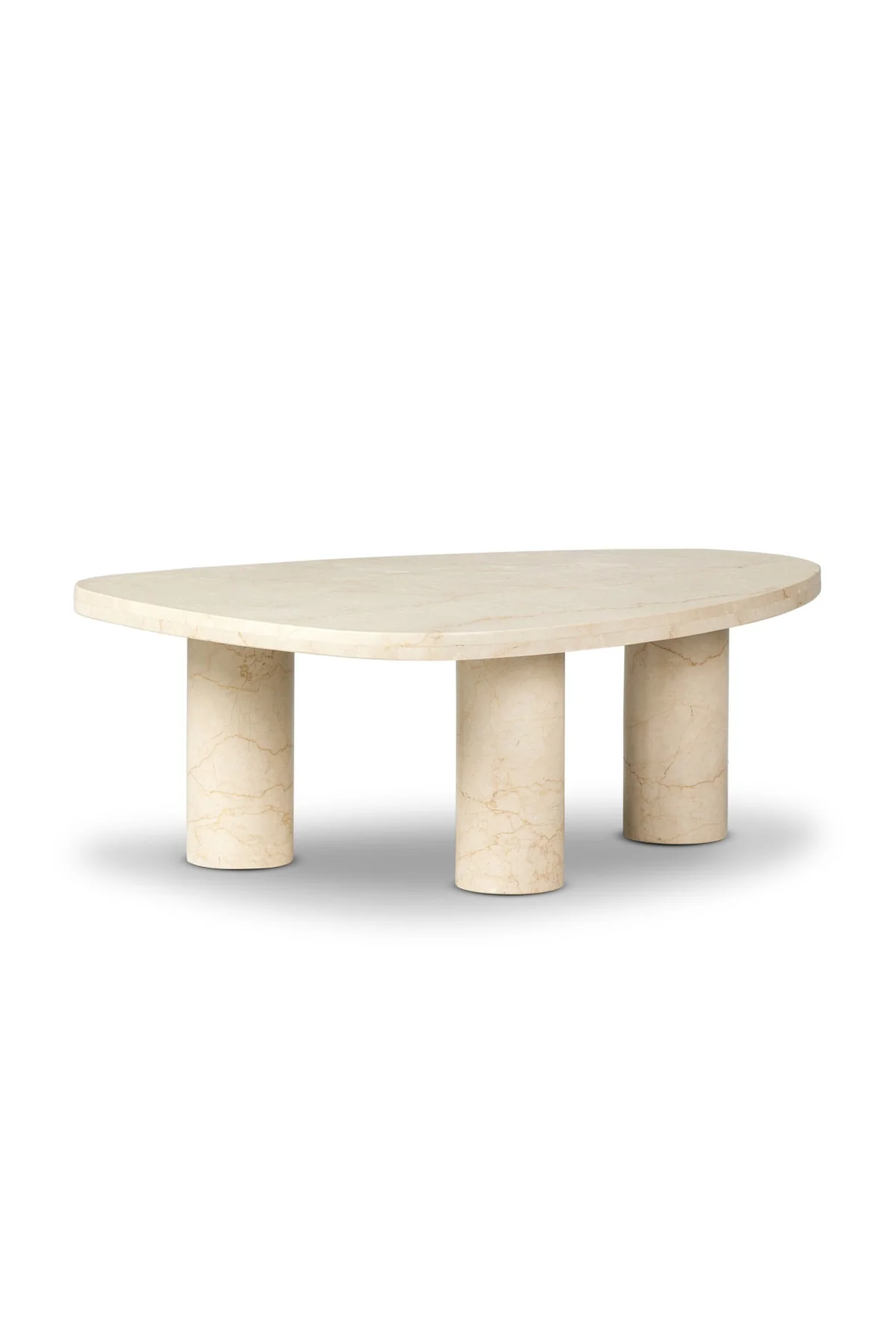 Zion Nesting Coffee Table - Cream Marble - Image 2